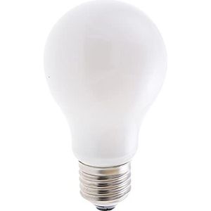 Opal led-gloeilamp, A60-druppels, 7 W/806 lm, E27-fitting, 3000 K.