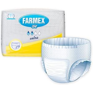 Farmex® PANTS voor volwassenen - absorberend en duurzaam - latexvrij, ademend en hypoallergeen - zacht voor de huid - 14 stuks - maat XL