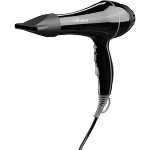 ARDES Stylo Pro ARM355D Haardroger voor haar, professionele haardroger met AC-motor, haardroger met 2 accessoires, diffuser en luchtconcentrator, professionele haardroger met afneembaar filter, haak,