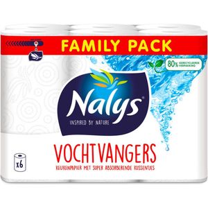 Keukenpapier - 80% Gerecycled - Sterk en Absorberend - 100% Cellulose