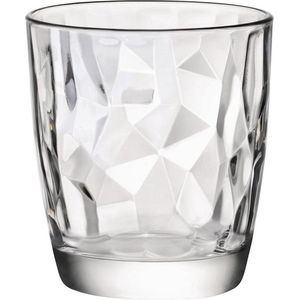 Bormioli Rocco - Diamond - Waterglas - Transparant - Glas - Set van 6