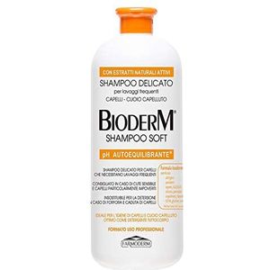 Bioderm Shampoo Soft - Shampoo voor Gevoelige Hoofdhuid - Behandeling Tegen Roos en Seborrheic Dermatitis - Verlicht Jeuk en Herstelt de pH Van de Hoofdhuid - 1000 ml