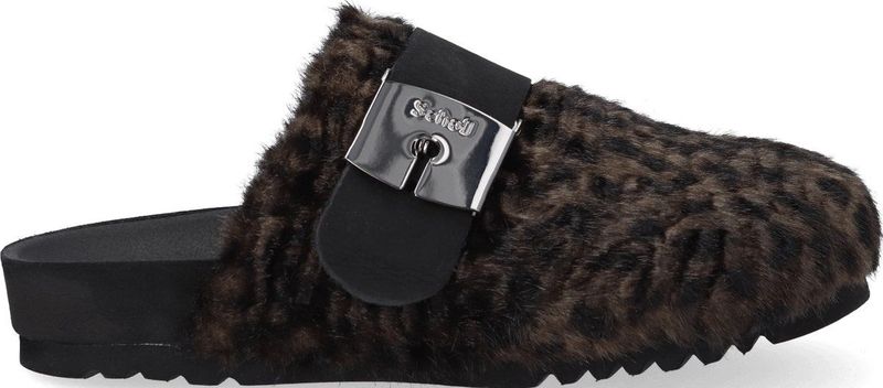 Scholl - Alaska 3.0 - Klomp - Donkerbruin - Synthetisch - Dames