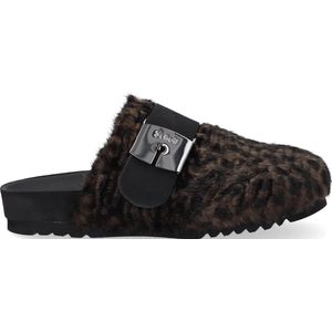 Scholl - Alaska 3.0 - Klomp - Donkerbruin - Synthetisch - Dames