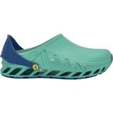 SCHOLL EVOFLEX Tpr U Emerald/Navy Blue Unisex Clogs Emerald/Navy Blue