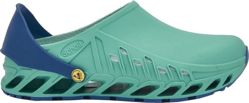 Scholl - Evoflex - Klomp - Emerald Green - Antibacteriële Voering