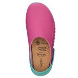 SCHOLL EVOFLEX Tpr -U Fuchsia/Emerald Unisex Clogs - Fuchsia/Emerald - Maat 41