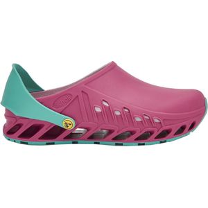 Scholl - Evoflex - Klomp - Fuchsia Emerald - Antibacteriële Voering