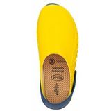 Klomp Scholl Unisex Evoflex Yellow Navy Blue-Schoenmaat 43