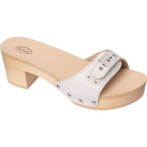 SCHOLL PESCURA IBIZA Lea-W Dames Muiltjes - White - Maat 37