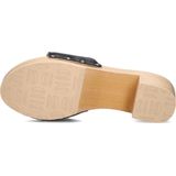 Scholl - Pescura Ibiza - Slipper - Black - 100% Leer - Verstelbare Gesp