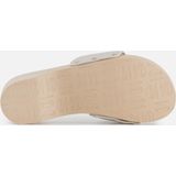 Scholl Pescura Heel Sandalen wit Leer - Dames