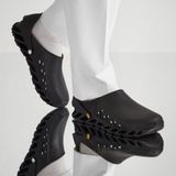 Scholl - Evoflex - Klomp - Zwart - Antibacteriële Voering