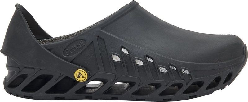 Scholl - Evoflex - Klomp - Zwart - Antibacteriële Voering