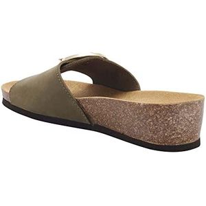 Scholl Sandali Senza riem Amalfi Mule, Groen