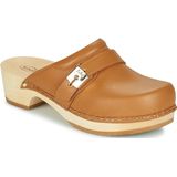 Klomp Scholl Women Pescura Clog 50 Cognac