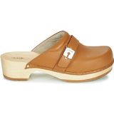 Klomp Scholl Women Pescura Clog 50 Cognac