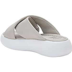 Doctor Scholl Boca Cross-sandalen, orthopedische schoenen voor dames, Lichtgrijs