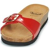 Scholl - Estelle - Instapper - Rood - Lak - Softstep Voetbed