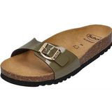 Scholl - Estelle - Damessandalen - Kaki - Softstep