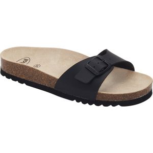 Scholl - Estelle - Damessandalen - Zwart - Softstep