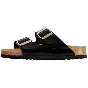 Slipper Scholl Women Josephine Patent Synthetic Black 2024-Schoenmaat 40