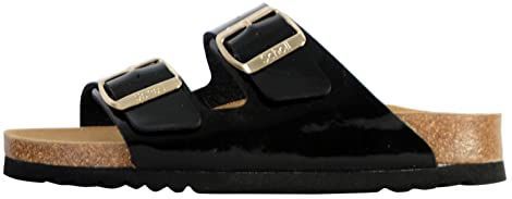 Scholl - Josephine - Damessandalen - Zwart - Softstep Technologie