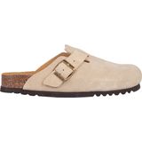 Scholl - Fae - Damesslippers - Beige - Suède - Ergonomisch Voetbed