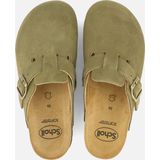 Scholl Fae Sandalen Groen Suede