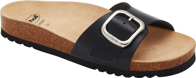 Scholl - Kathleen - Sandaal - Zwart - Pantoffel