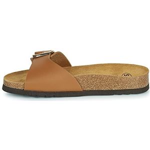 Scholl - Kathleen - Damessandalen - Cognac - Softstep