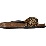 Scholl - Kathleen - Slipper - Leopard - Nubuck - Verstelbare Gesp