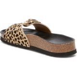 Scholl - Kathleen - Slipper - Leopard - Nubuck - Verstelbare Gesp