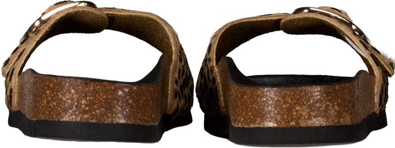 Scholl - Kathleen - Slipper - Leopard - Nubuck - Verstelbare Gesp