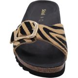 Scholl - Bekaert - Slippers - Bruin - Comfortabel - Dames