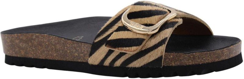 Scholl - Bekaert - Slippers - Bruin - Comfortabel - Dames
