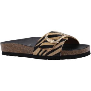 Scholl - Bekaert - Slipper - Bruin - Comfortabel - Dames