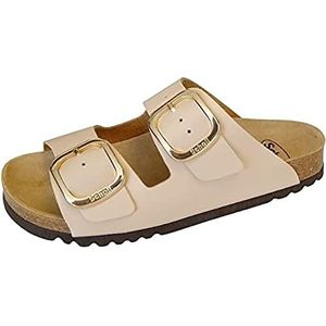 Scholl kerst sandalen voor dames, Kameel., 36 EU