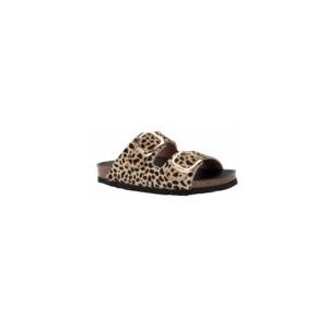 Scholl - Noelle Printed Leather - Slipper - Leopard - Leer