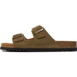 Scholl - Julien - Slipper - Khaki - Suède
