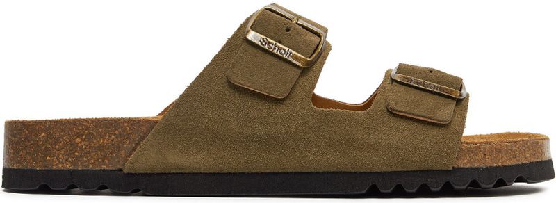 Scholl - Julien - Slipper - Khaki - Suède