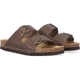 Scholl - Julien - Slipper - Coffee - Leer