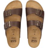 Scholl - Julien - Slipper - Coffee - Leer