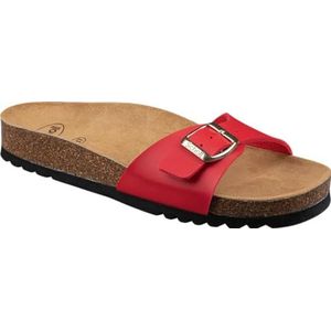 Scholl Estelle damessandalen, Rood, 39 EU