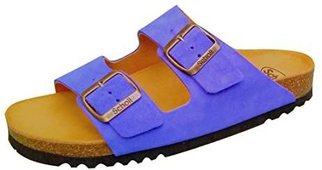 Slipper Scholl Women Josephine Suede Royal Blue 2024-Schoenmaat 38