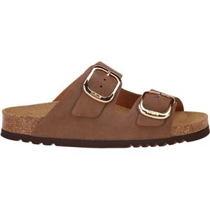 Slipper Scholl Women Noelle Nubuck Light Brown-Schoenmaat 39