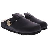 Medische Klomp Scholl Women Grace Leather Black-Schoenmaat 38