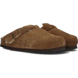 Scholl Fae Instappers - Dames - Taupe - Maat 38