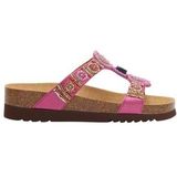 Scholl - New Bogota Wedge - Slipper - Roze - Satijn - Kralen