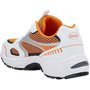 Scholl Sprinter Plus Biomechanics schoenen, wit en oranje, 38 EU